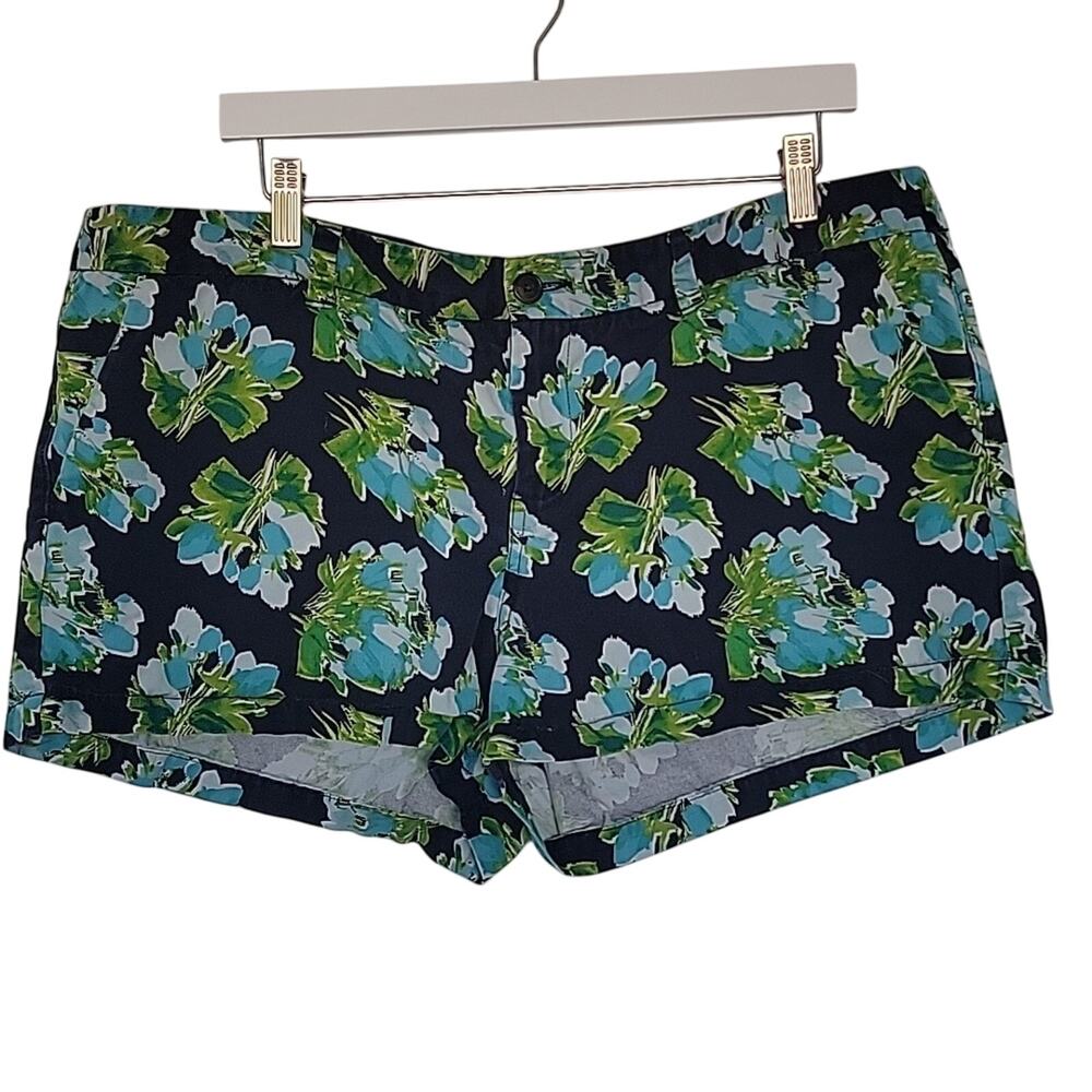 Merona Floral Cotton Shorts, 18